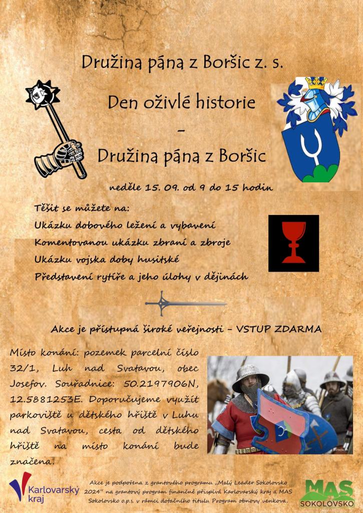 Družina pána z Boršic, z.s. Družina pána z Boršic, z.s.